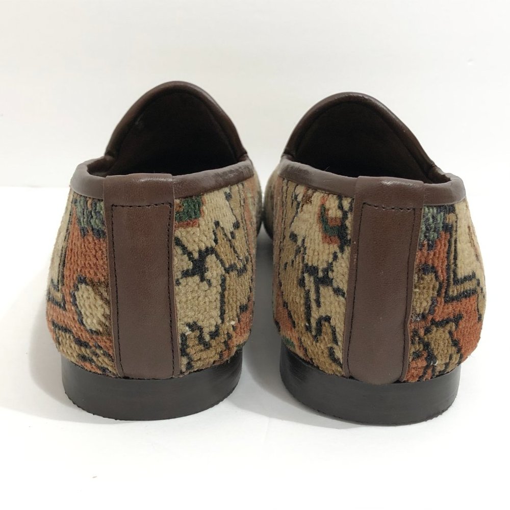 Res Ipsa Kilim Loafers Turkish Wool Slip On Shoes - Picture 4 of 8